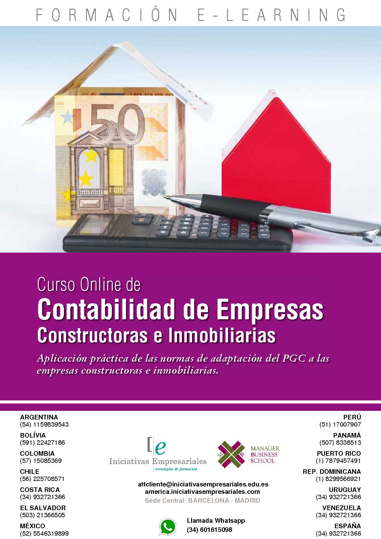 Curso Contabilidad De Empresas Constructoras E Inmobiliarias